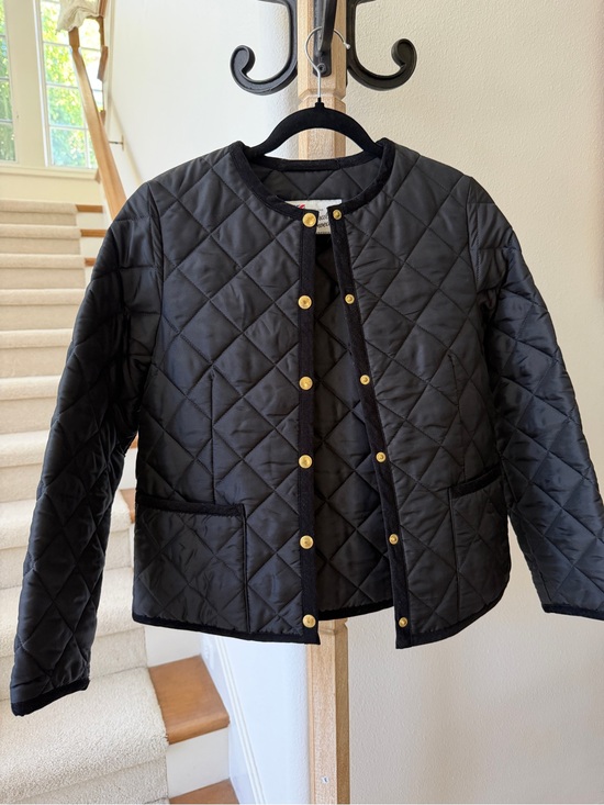 Traditional weatherwear Jackets & Blazers - Women's Quilted Snap-Front Jacket - Black